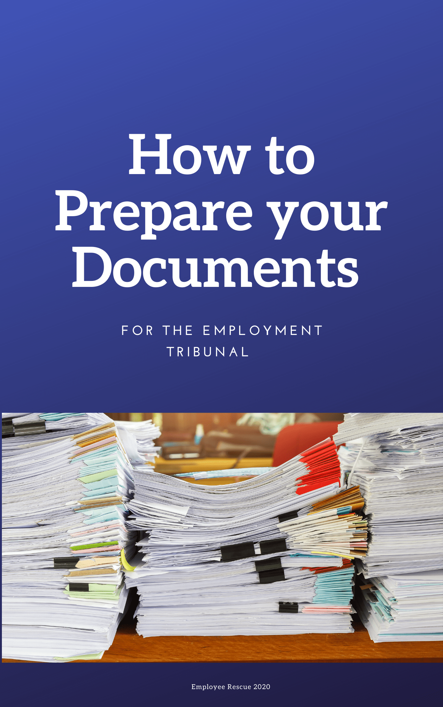 How to Prepare Your Document List and Bundle